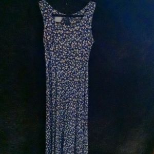 Rabbit brand floral print maxi dress size small petite